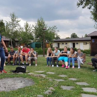 Obóz edukacyjny Szkoły Przysposabiającej do Pracy w Pułtusku